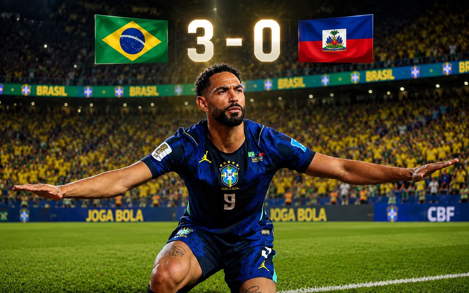 Brasil golea a Haití y da un paso importante hacia la siguiente ronda