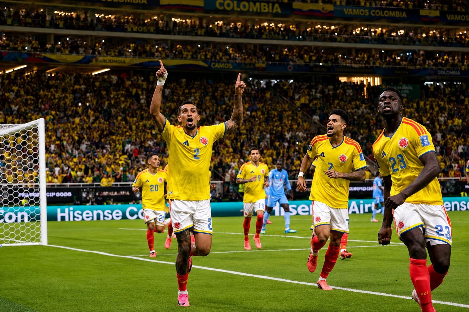 Colombia derrota al congo, clasifica a dieciseisavos y se jugará el liderato en un partidazo ante portugal